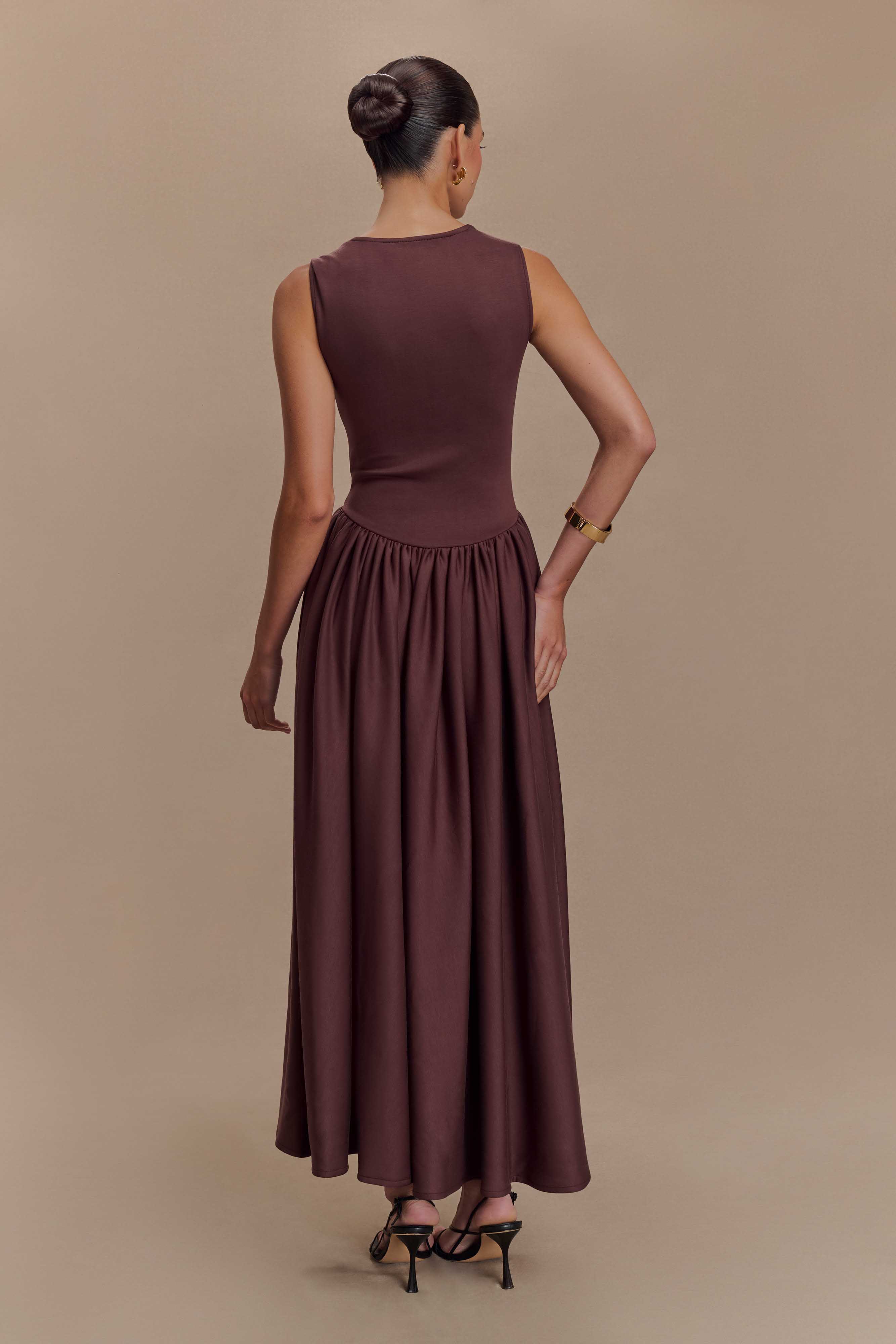 Elegant A-Line Maxi Dress for Women