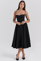 Elegant Midi Dress for Women