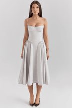 Elegant Midi Dress for Women
