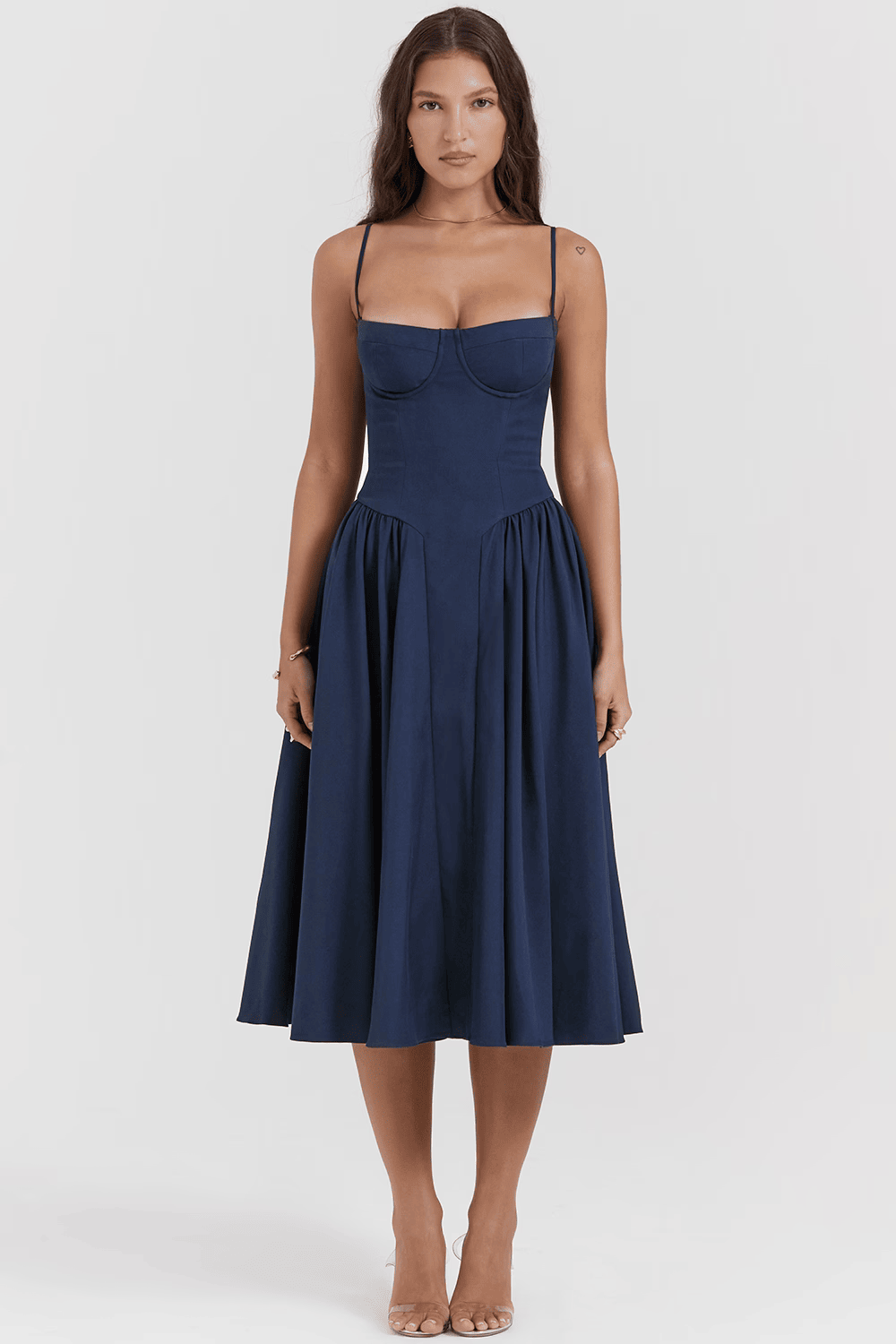 Elegant Midi Dress for Women