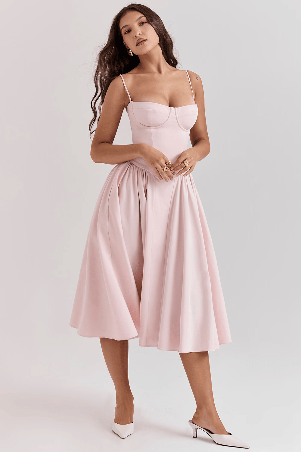 Elegant Midi Dress for Women