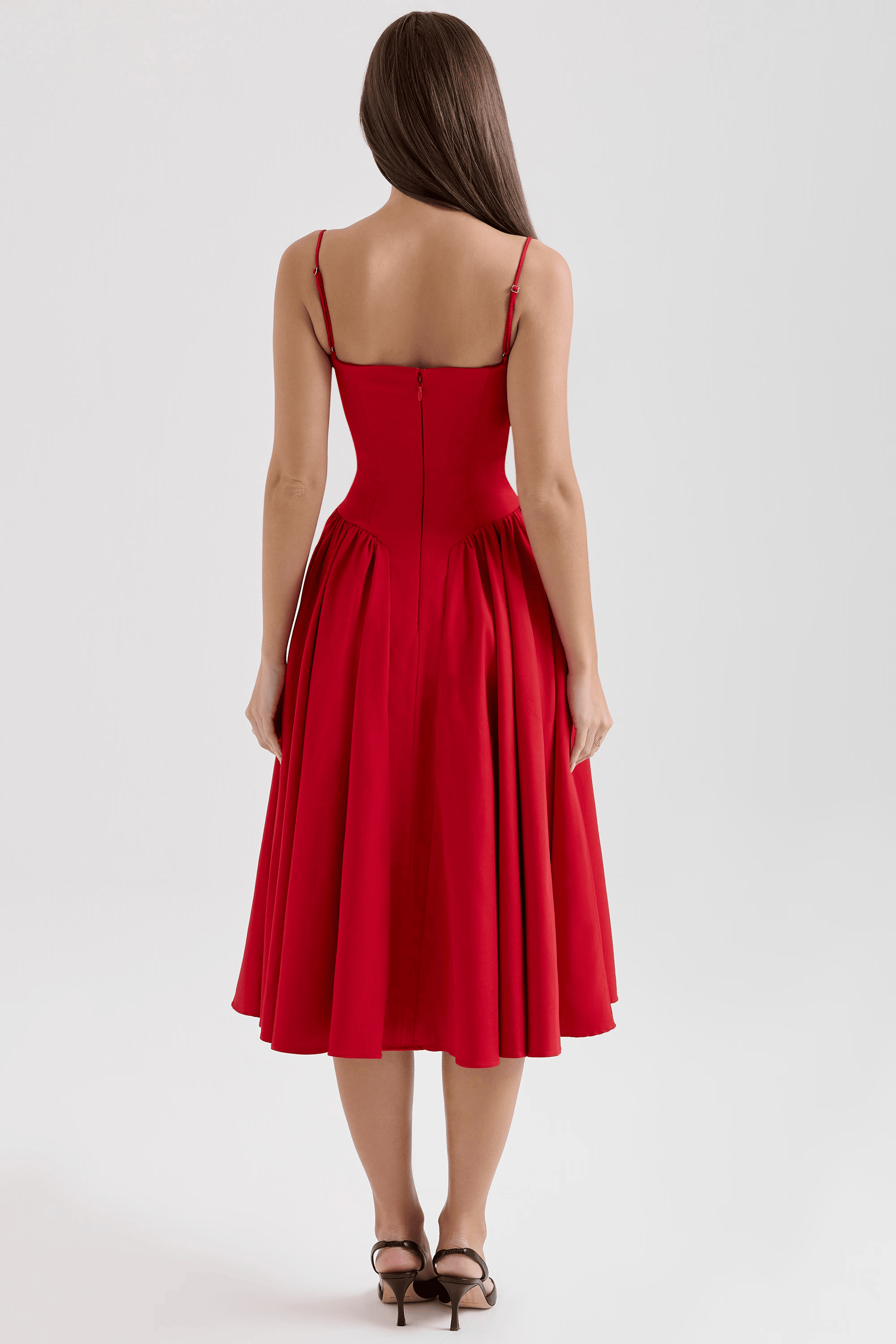 Elegant Midi Dress for Women